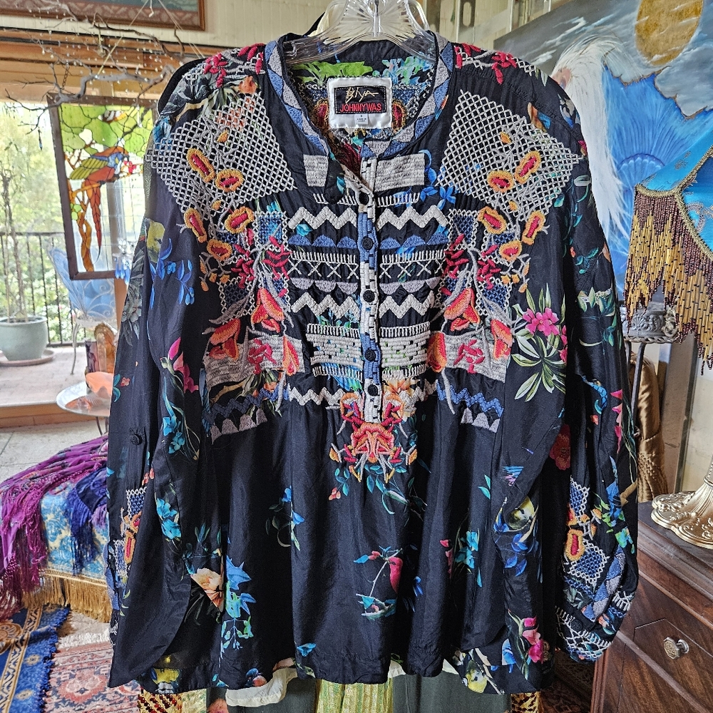 NWOT Johnny Was Blouse